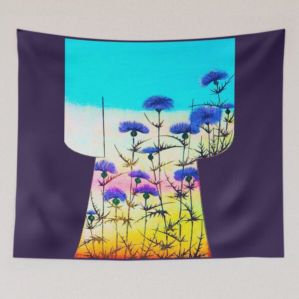 Item preview, Twilight Thistle Glow designed and sold by WheelieGdArt.