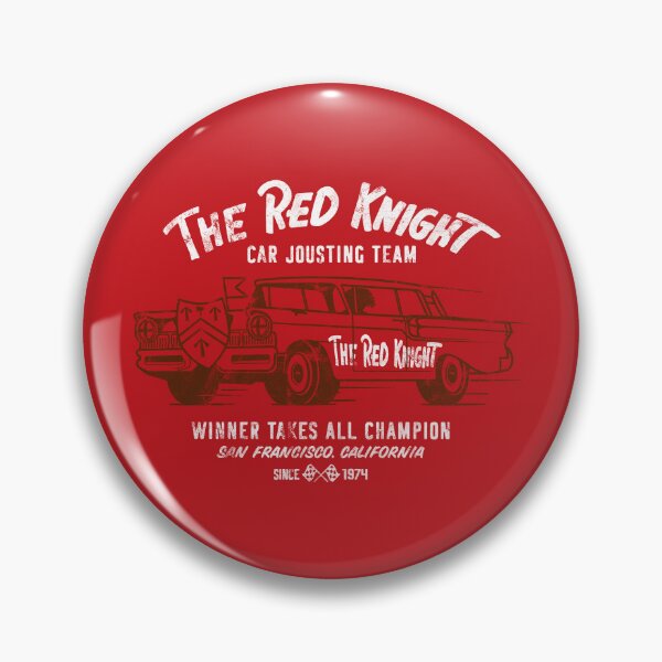 Item preview, The Red Knight Jousting Team (2-Color Reverse - Worn - Red) designed and sold by Justin Ellis.