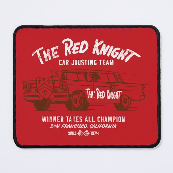 Item preview, The Red Knight Jousting Team (2-Color Reverse - Worn - Red) designed and sold by Justin Ellis.
