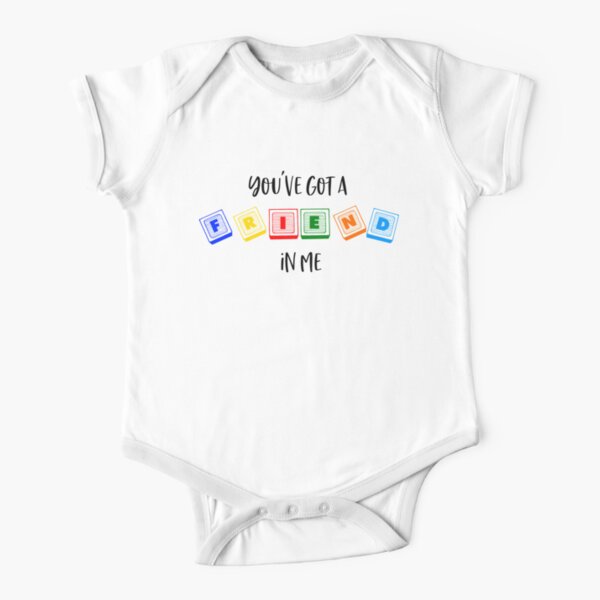 You've Got a Friend in Me Short Sleeve Baby One-Piece