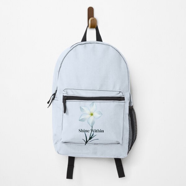 Item preview, Shine Within – Inspirational White Flower Design designed and sold by PriyaMagic.