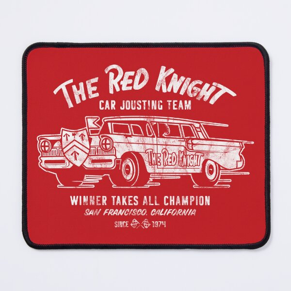 Item preview, The Red Knight Jousting Team (Reverse - Worn - Red) designed and sold by Justin Ellis.