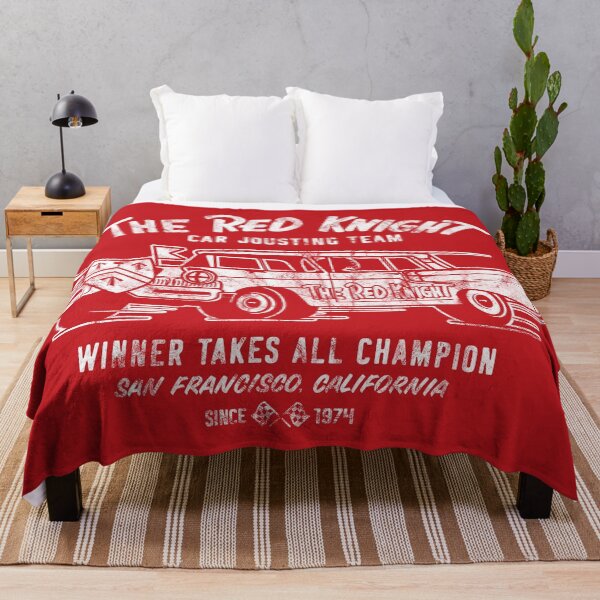 Item preview, The Red Knight Jousting Team (Reverse - Worn - Red) designed and sold by Justin Ellis.