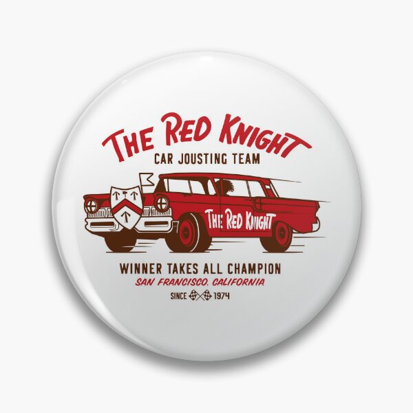 Item preview, The Red Knight Jousting Team (2-Color Red) designed and sold by Justin Ellis.