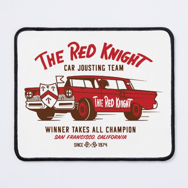 Item preview, The Red Knight Jousting Team (2-Color Red) designed and sold by Justin Ellis.