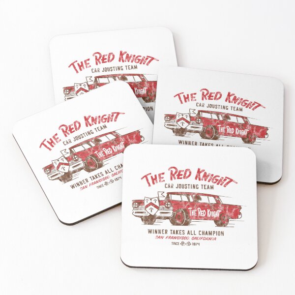 Item preview, The Red Knight Jousting Team (2-Color Red - Worn) designed and sold by Justin Ellis.