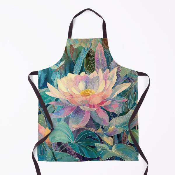Item preview, Tropical Flowers and Jungle Leaves Watercolor, Exotic Botanical Art Print designed and sold by MargaretWiktor.