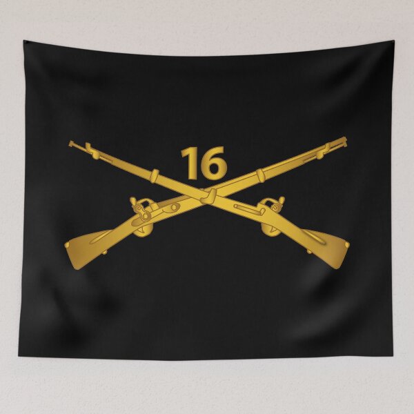 Item preview, Army - 16th Infantry Regiment Branch wo Txt designed and sold by Military Insignia Products.