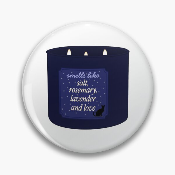 Item preview, Salt, Rosemary, Lavender and Love Candle designed and sold by evereads.