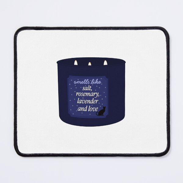 Item preview, Salt, Rosemary, Lavender and Love Candle designed and sold by evereads.
