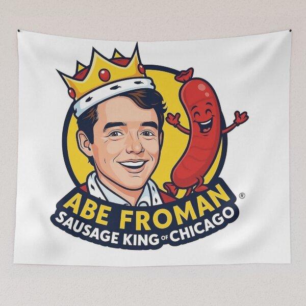 Item preview, Abe Froman: The Sausage King Of Chicago designed and sold by The Velvet Potato.