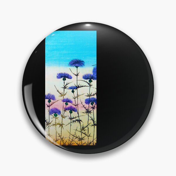 Item preview, Twilight Thistle Glow - V3 designed and sold by WheelieGdArt.
