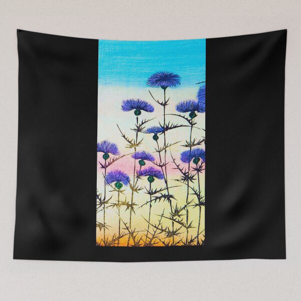 Item preview, Twilight Thistle Glow - V3 designed and sold by WheelieGdArt.