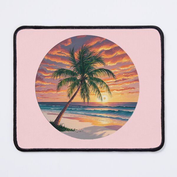 Item preview, Palm Beach Sunset Glow designed and sold by The Digital Compass.