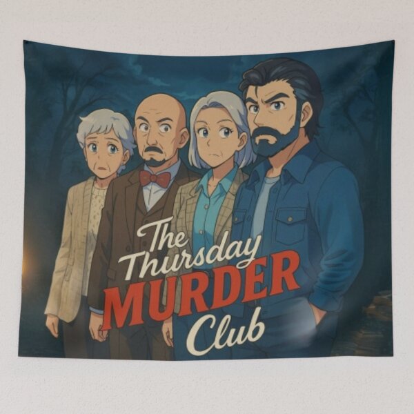 Item preview, The Thursday Murder Club  designed and sold by NEKKI Originals.