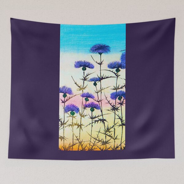 Item preview, Twilight Thistle Glow - V4 designed and sold by WheelieGdArt.