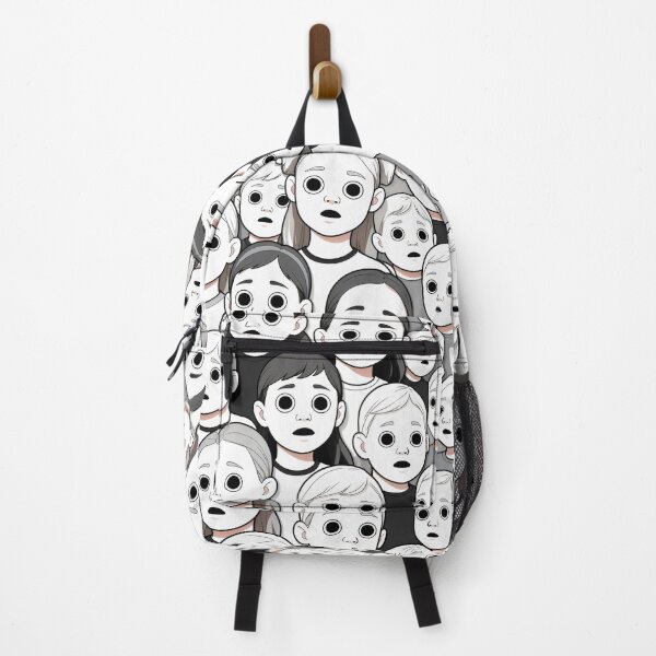 Item preview, Creepy Wide-Eyed Children Crowd designed and sold by Shoot-The-Moon.