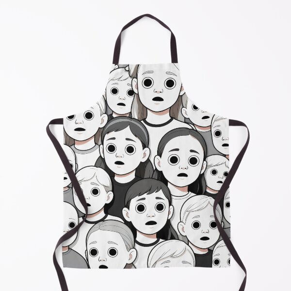 Item preview, Creepy Wide-Eyed Children Crowd designed and sold by Shoot-The-Moon.