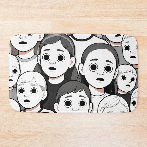 Item preview, Creepy Wide-Eyed Children Crowd designed and sold by Shoot-The-Moon.