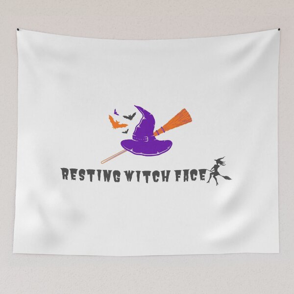 Item preview, Resting Witch Face | Funny Witch Halloween T-Shirt Design designed and sold by Grxcreation.