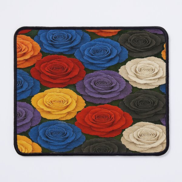 Item preview, Realistic Multicolored Roses Seamless Pattern designed and sold by nigejohn.