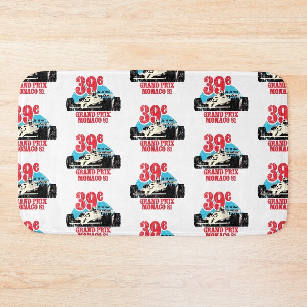 Item preview, 1981 Monaco Grand Prix - worn, distressed vintage finish designed and sold by retropetrol.
