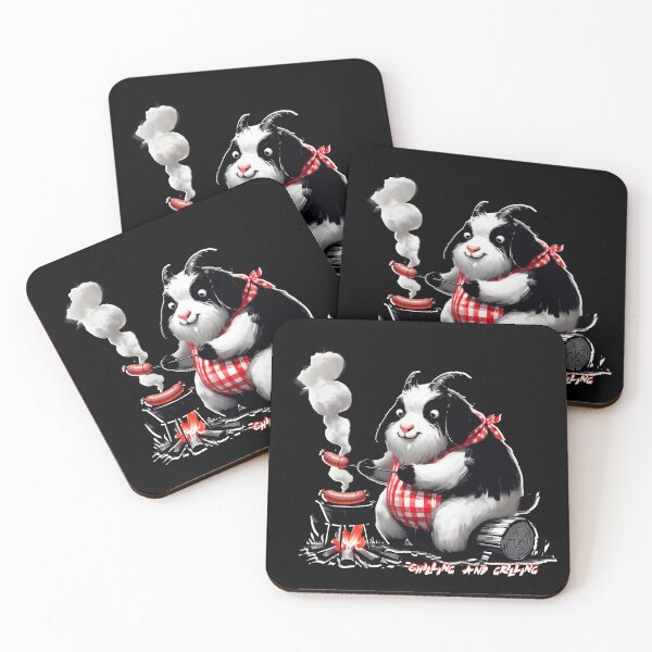 Item preview, Chilling + Grilling - Lilly the GOAT designed and sold by sr93.me.