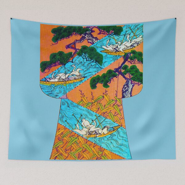 Item preview, River of Graceful Swans designed and sold by WheelieGdArt.