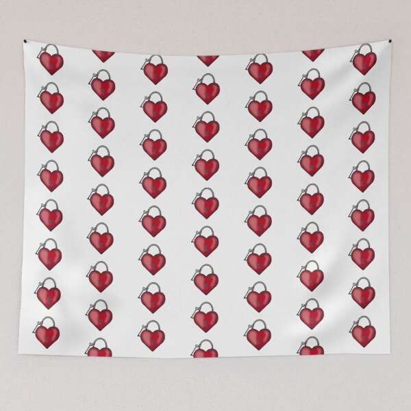 Item preview, Red Heart Lock designed and sold by DesignsByChloeZ.