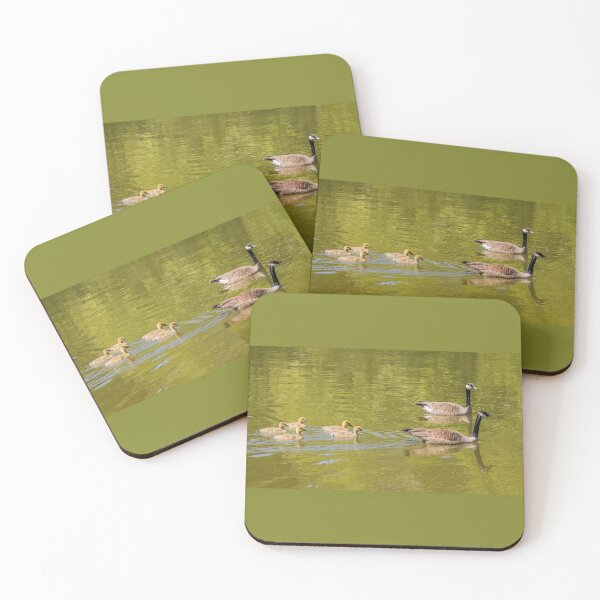 Item preview, Canada Geese and Their Five Baby Goslings designed and sold by LINDA MCKUSICK.