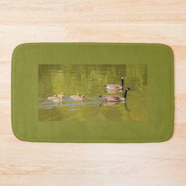 Item preview, Canada Geese and Their Five Baby Goslings designed and sold by LINDA MCKUSICK.