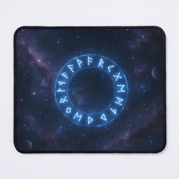 Item preview, Celestial Rune Circle – Cosmic Nordic Portal designed and sold by NorseDrip.