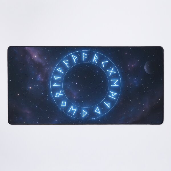 Item preview, Celestial Rune Circle – Cosmic Nordic Portal designed and sold by NorseDrip.