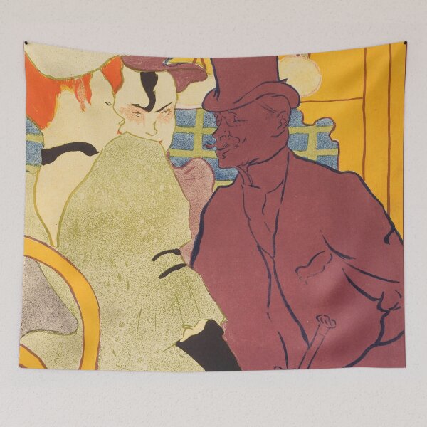 Item preview, Henri de Toulouse-Lautrec "Flirt" designed and sold by Alexandra Dahl.