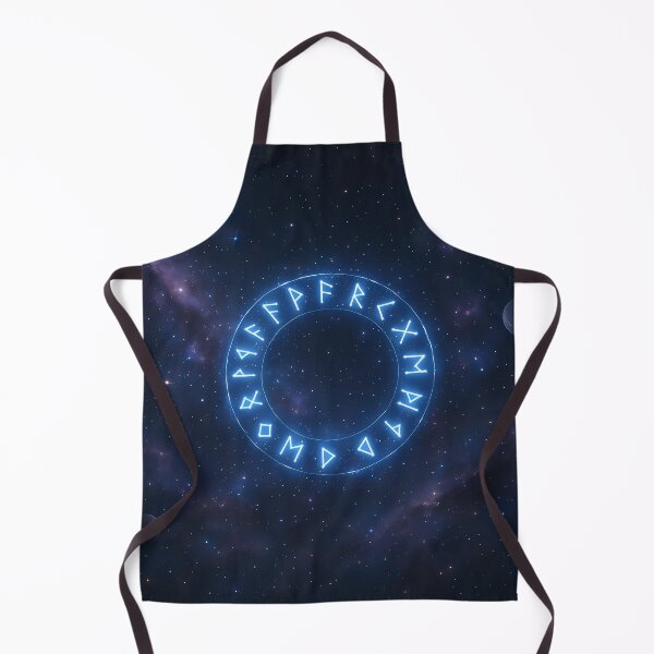 Item preview, Celestial Rune Circle – Cosmic Nordic Portal designed and sold by NorseDrip.