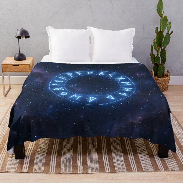 Item preview, Celestial Rune Circle – Cosmic Nordic Portal designed and sold by NorseDrip.