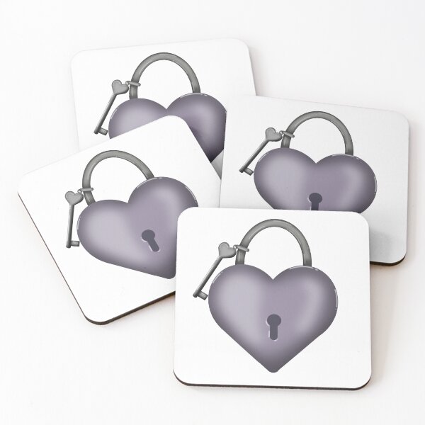Item preview, Purple Heart Lock designed and sold by DesignsByChloeZ.