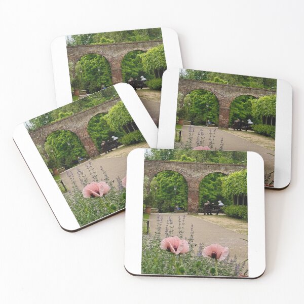 Item preview, Pink Poppies and Morning Chatter in Holland Park, London designed and sold by The Running London Photographer.