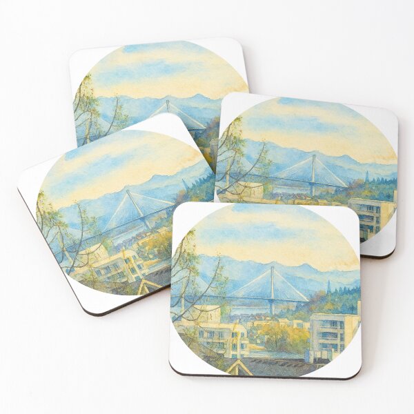 Item preview, Photo Art Bridge Round Abstract designed and sold by SmashingDeals.