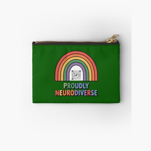 Item preview, Spectrum Code Rainbow – Proudly Neurodiverse (Autism QR Design) designed and sold by GENX-AUTISM-DAD.