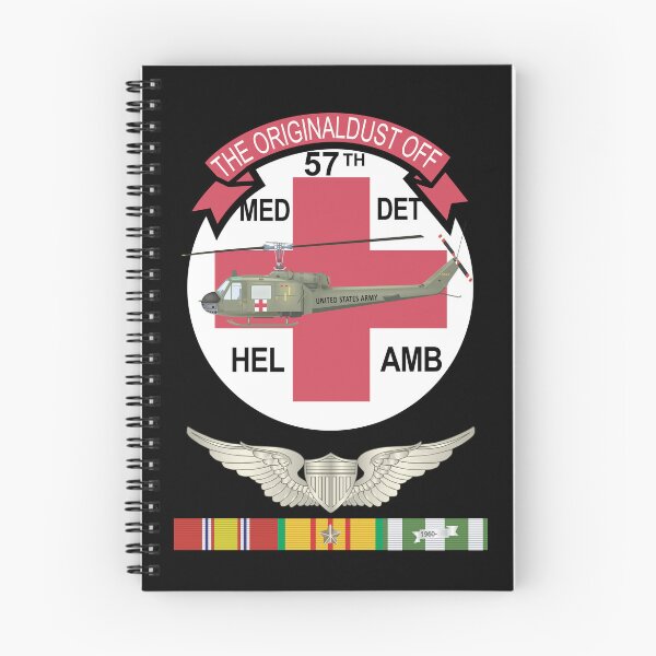 Item preview, Army - 57th Medical Company - Orignial Dustoff - Aviator Badge - Vietnam w VN SVC designed and sold by Military Insignia Products.