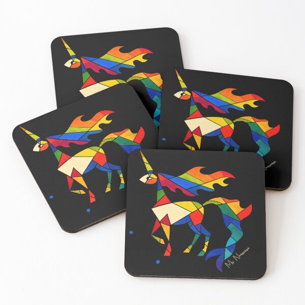 Item preview, Unicorn  Picasso - style designed and sold by Nonsense Manufactory.