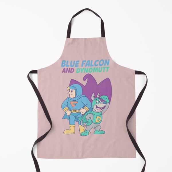Item preview, Dynamic Cartoon Duo: Blue Hero & Robotic Dog designed and sold by DevantGleich.