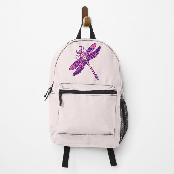 Item preview, Psychedelic Dragonfly – Neon Tribal Insect Art designed and sold by AgarutanPrint.