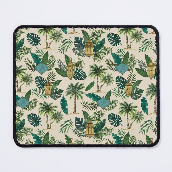 Item preview, Palms and Lanterns Pattern designed and sold by Lauren Ullrich.