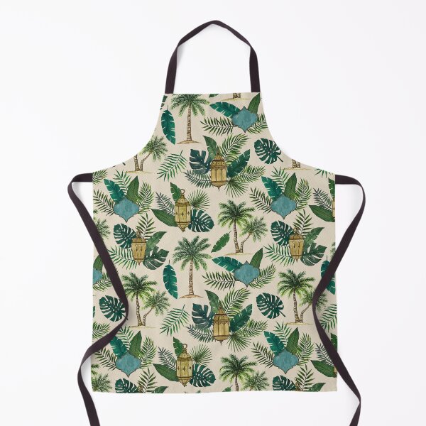 Item preview, Palms and Lanterns Pattern designed and sold by Lauren Ullrich.