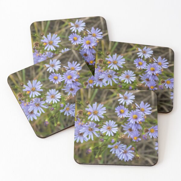 Item preview, Purple Asters - Wildflowers designed and sold by LINDA MCKUSICK.