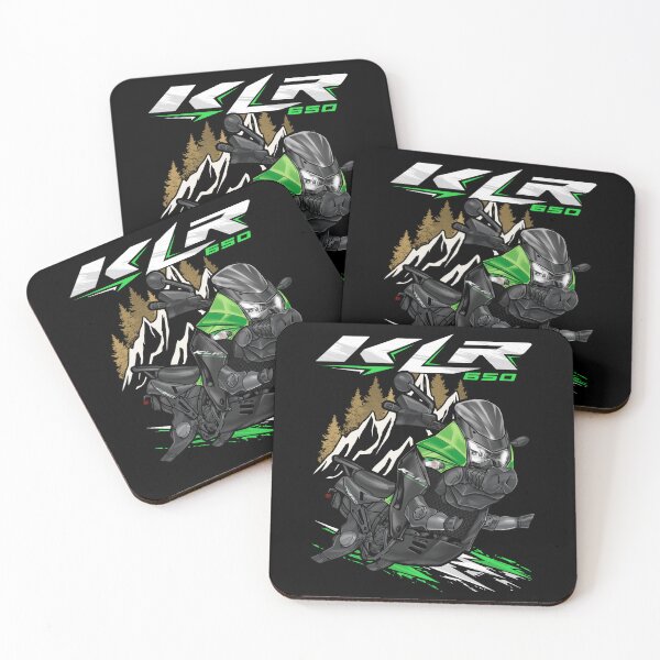 Item preview, Kawasaki KLR650 2013-2016 (Candy Lime Green & Ebony) for Motorcycle Riders designed and sold by MotoApparelHub.