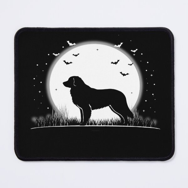 Item preview, Leonberger Dog – Halloween Moon Silhouette designed and sold by The Real Life Symphony.