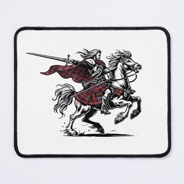 Item preview, Scottish Highland Warrior on Horseback designed and sold by CelticSoulShop.